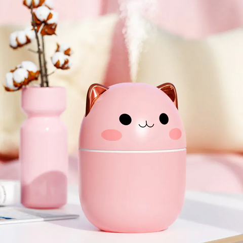 Cute Kitten Humidifier & Essential Oil Diffuser for Home