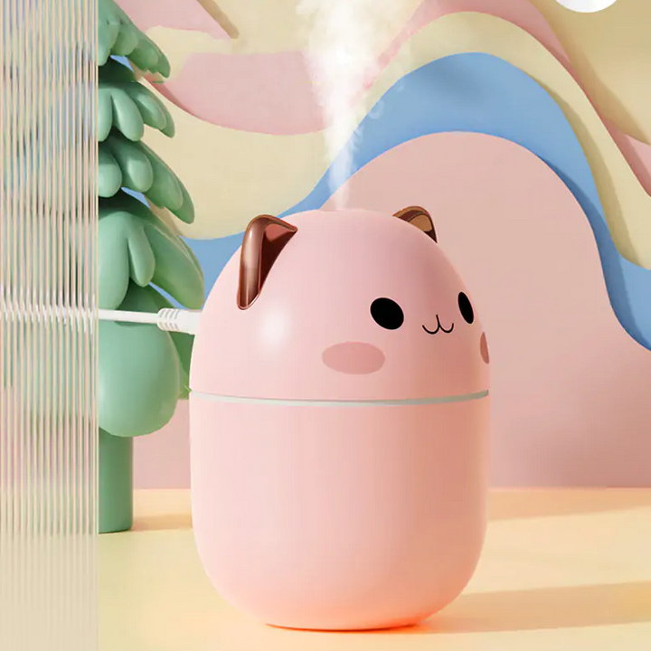 Cute Kitten Humidifier & Essential Oil Diffuser for Home