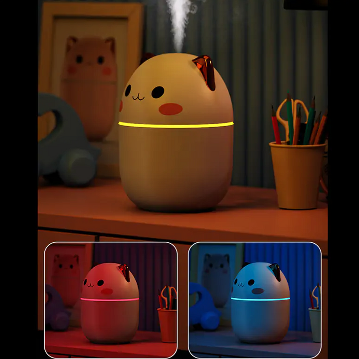 Cute Kitten Humidifier & Essential Oil Diffuser for Home