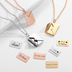 Envelope Pendant Necklace – “Love You” Message Gift for Her