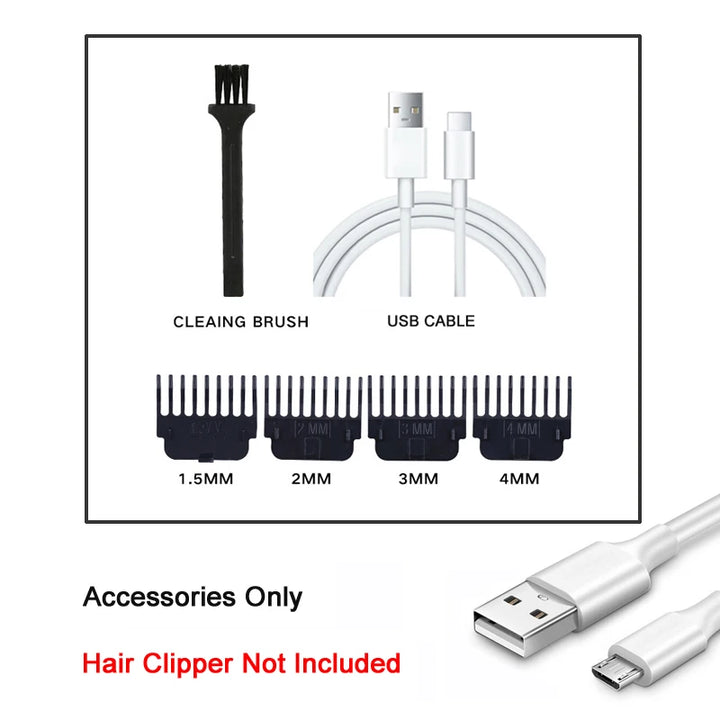 T9 Vintage Electric Hair Trimmer for Men – Rechargeable & Stylish