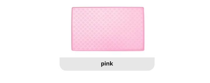 Waterproof Pet Food Mat – Non-Slip Silicone Bowl Pad for Dogs & Cats
