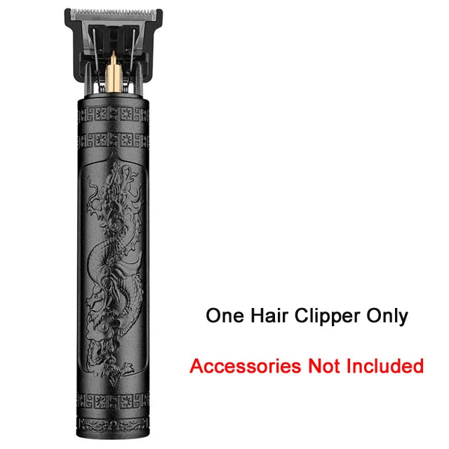 T9 Vintage Electric Hair Trimmer for Men – Rechargeable & Stylish