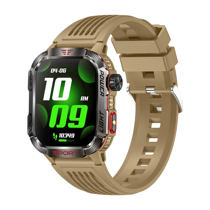 2024 Outdoor Smartwatch with Fitness Tracker & Bluetooth Calls