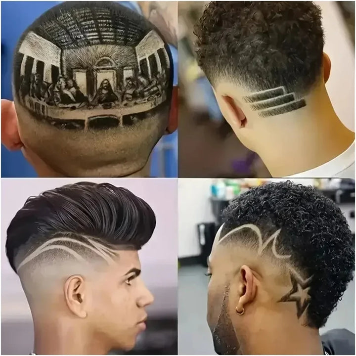 T9 Vintage Electric Hair Trimmer for Men – Rechargeable & Stylish
