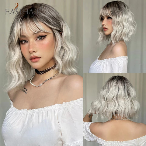 Blonde Ombre Heat-Resistant Wig