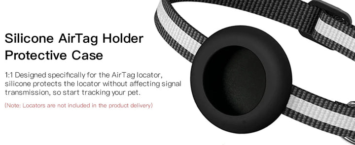 Airtag Collar for Cats & Dogs - Anti-Lost Tracker Case