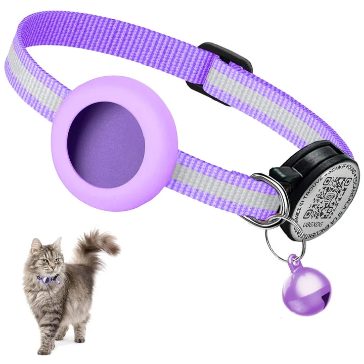 Airtag Collar for Cats & Dogs - Anti-Lost Tracker Case