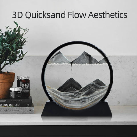 3D Sandscape Moving Sand Art Picture for Home Décor