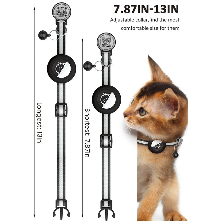 Airtag Collar for Cats & Dogs - Anti-Lost Tracker Case