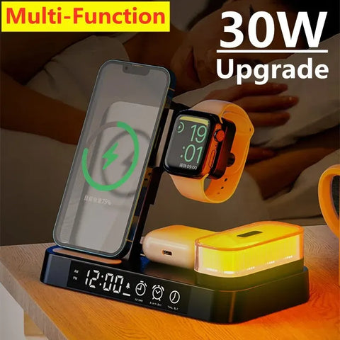 Qi2 3-in-1 Wireless Charger with Auto-Rotating Dock