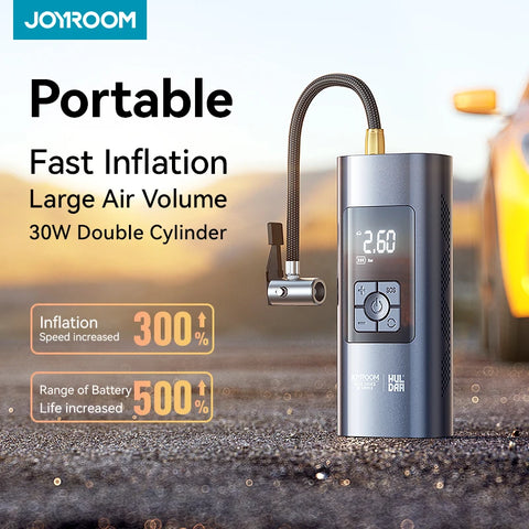 Joyroom Portable Car Air Pump - Wireless Tire Inflator