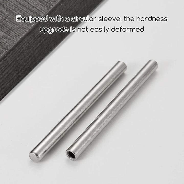 100Pack Double Head Skirting Nails Wooden Steps Thread Seamless Nail Invisible Double Headed Nail for Wooden Skirting Trim