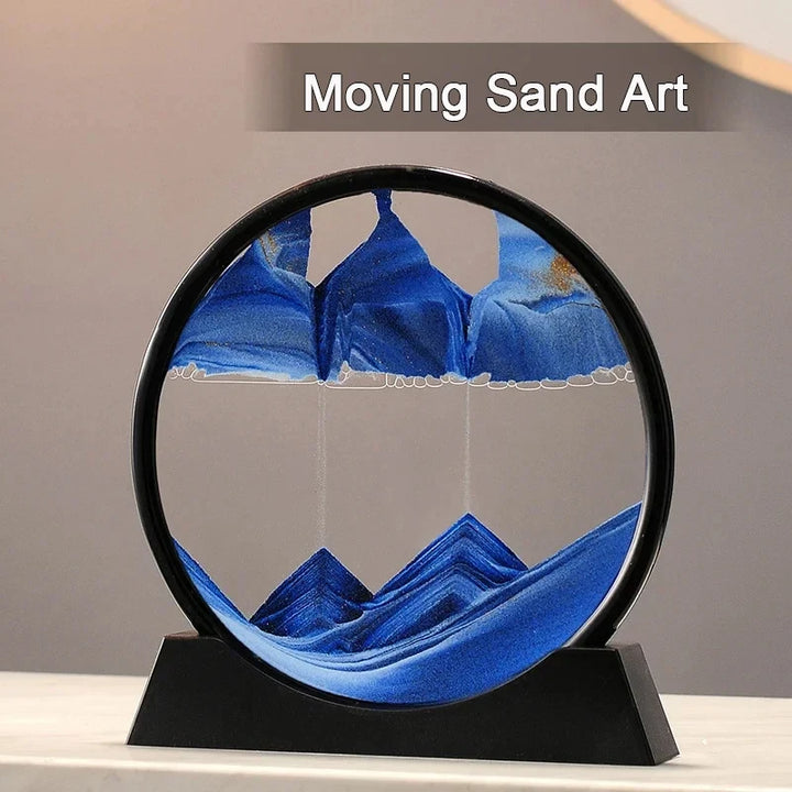 3D Sandscape Moving Sand Art Picture for Home Décor
