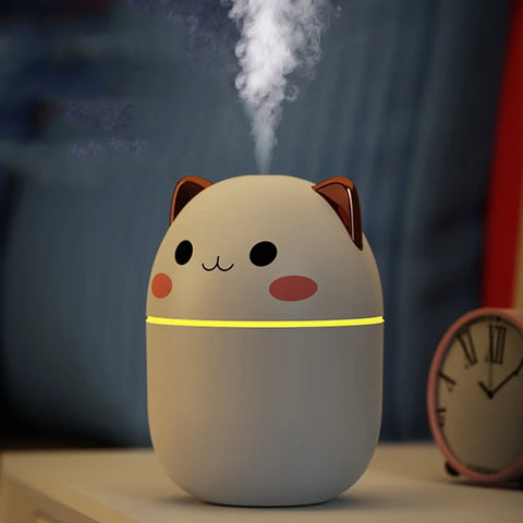 Cute Kitten Humidifier & Essential Oil Diffuser for Home