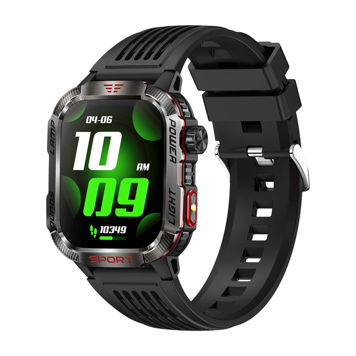 2024 Outdoor Smartwatch with Fitness Tracker & Bluetooth Calls