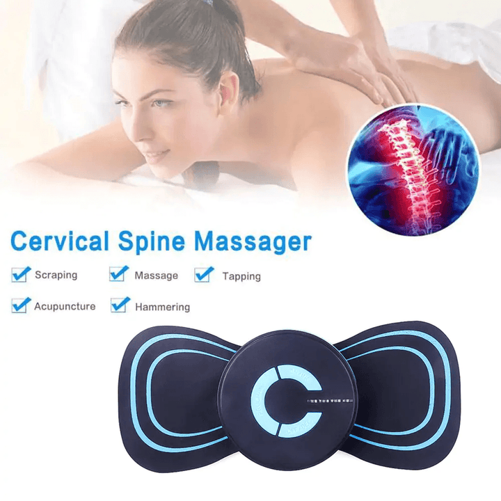 Smart Pulse Massager Sticker – EMS Neck & Shoulder Relief